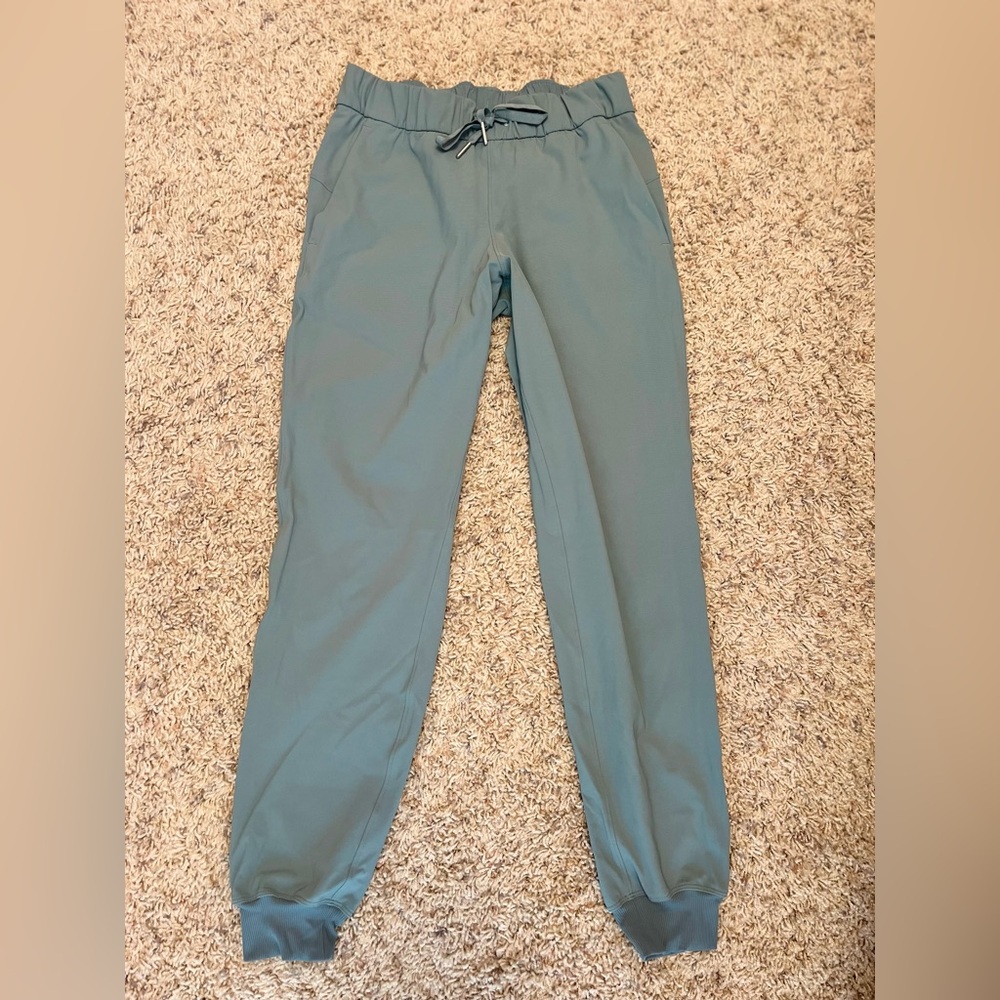 Lululemon joggers green/grey color size 4